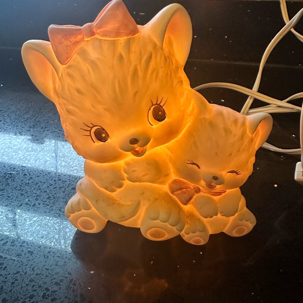 Vintage George Good Kitten Light - Josefs Originals - Picture 2 of 2